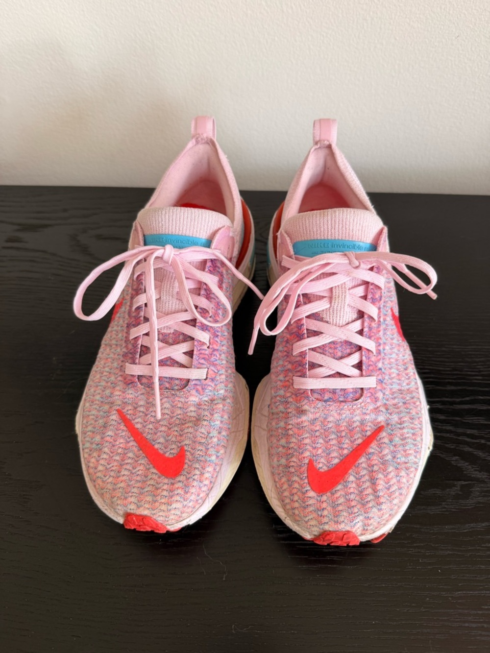 Nike ZoomX Invincible Run 3 - Pink/Coral/Blue Accents - Picture 5 of 7